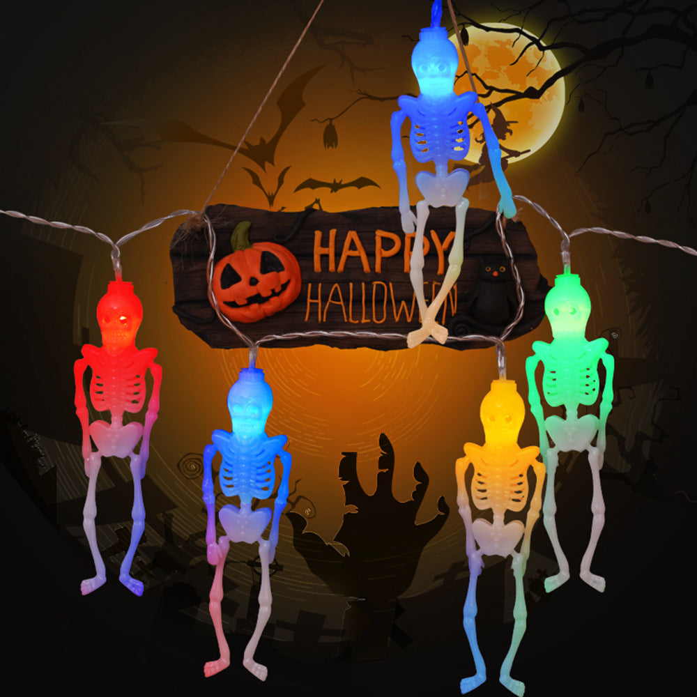 Halloween pumpkin string lights