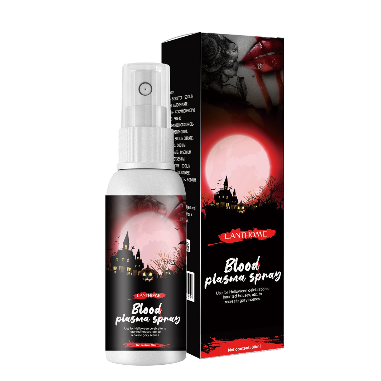 Fake blood spray decoration