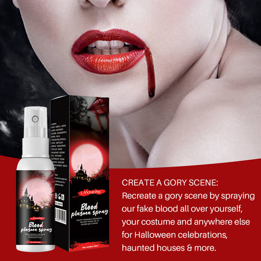 Fake blood spray decoration