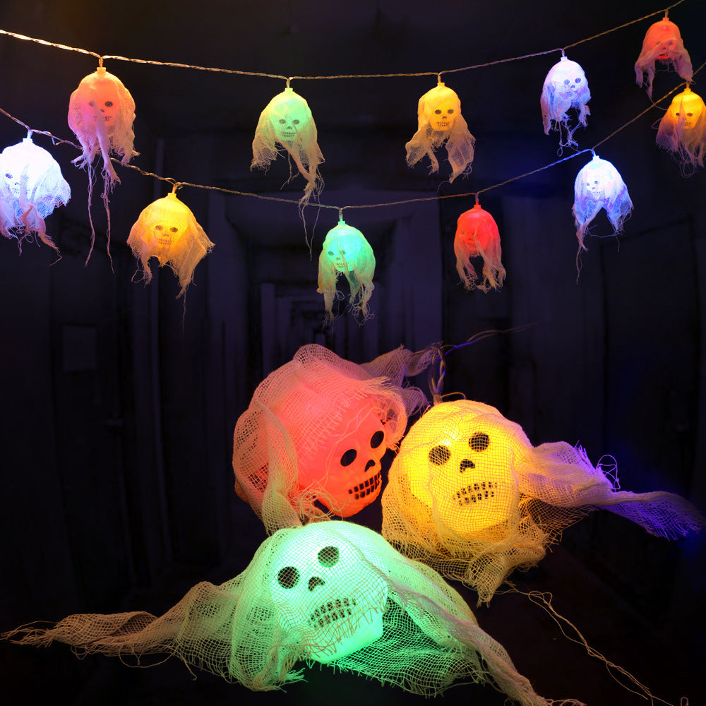 Halloween pumpkin string lights