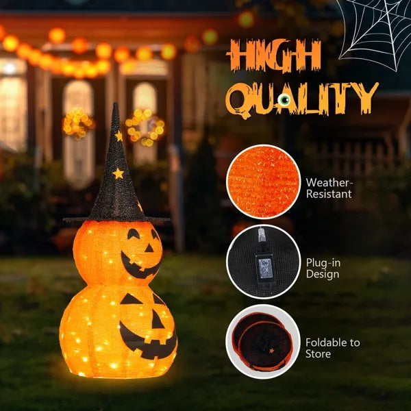 Halloween pumpkin lights outdoor