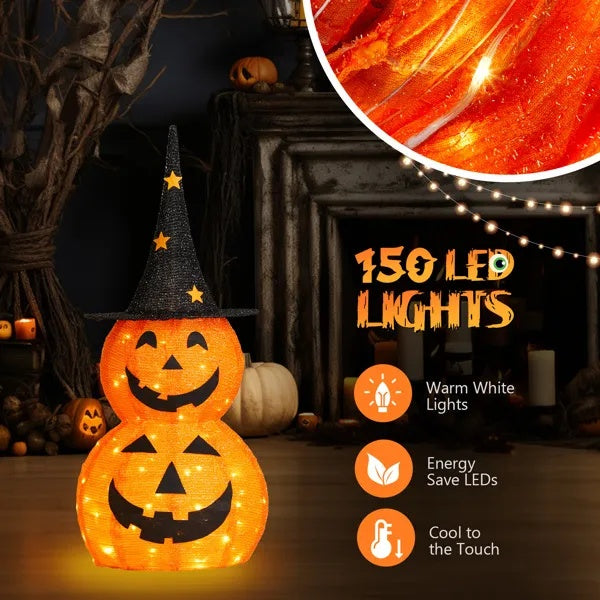 Halloween pumpkin lights outdoor
