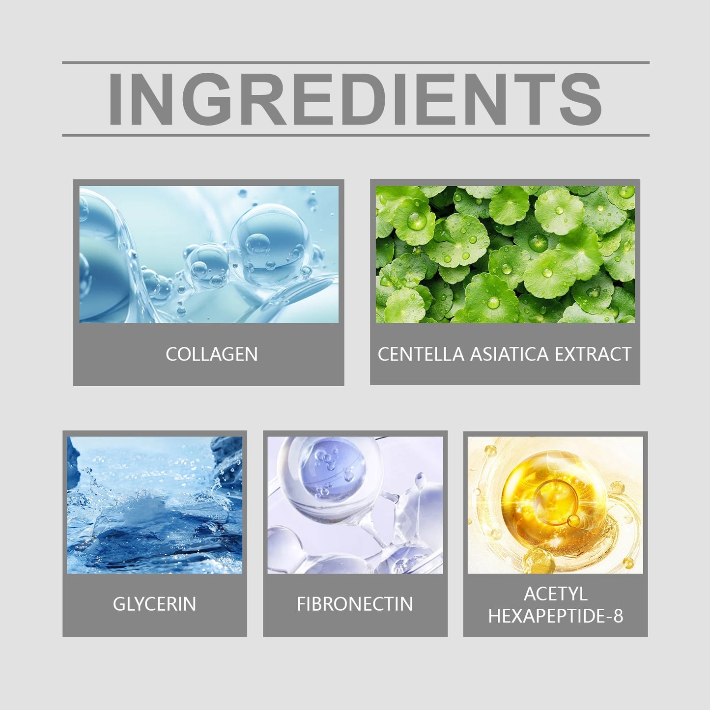 EELHOE Collagen Mask Pouch Collagen Essence Gently Nourishes And Softens The Facial Skin, Hydrating And Moisturizing