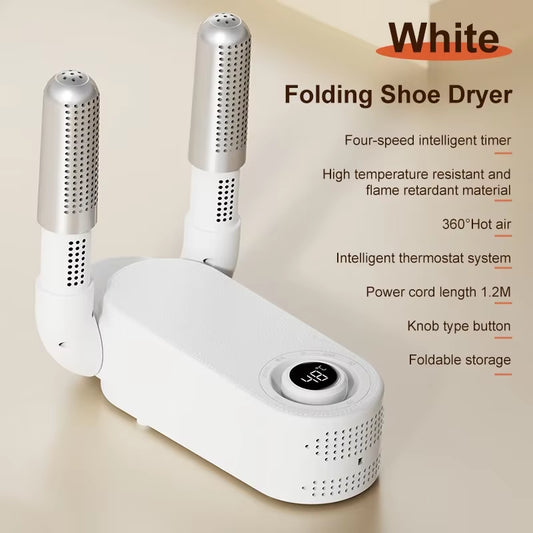 110V/220V Electric Shoe Dryers Portable Shoes Dryer Boots Warmer Foldable Timer Shoe Deodorizer Drying Machine Home Appliances