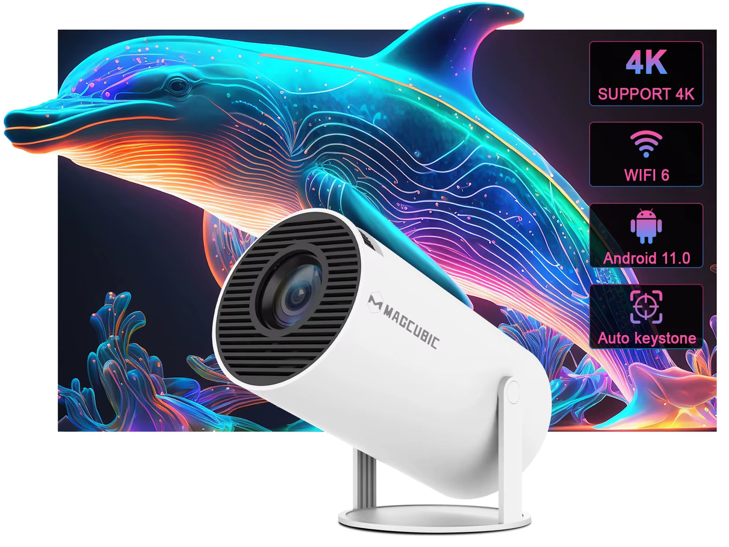 Don't Miss Out! 🎉 Clearance Sale on the HY300 4K Projector - Perfect for Outdoor Movie Nights! 🍿✨ #ProjectorSale #HomeCinema