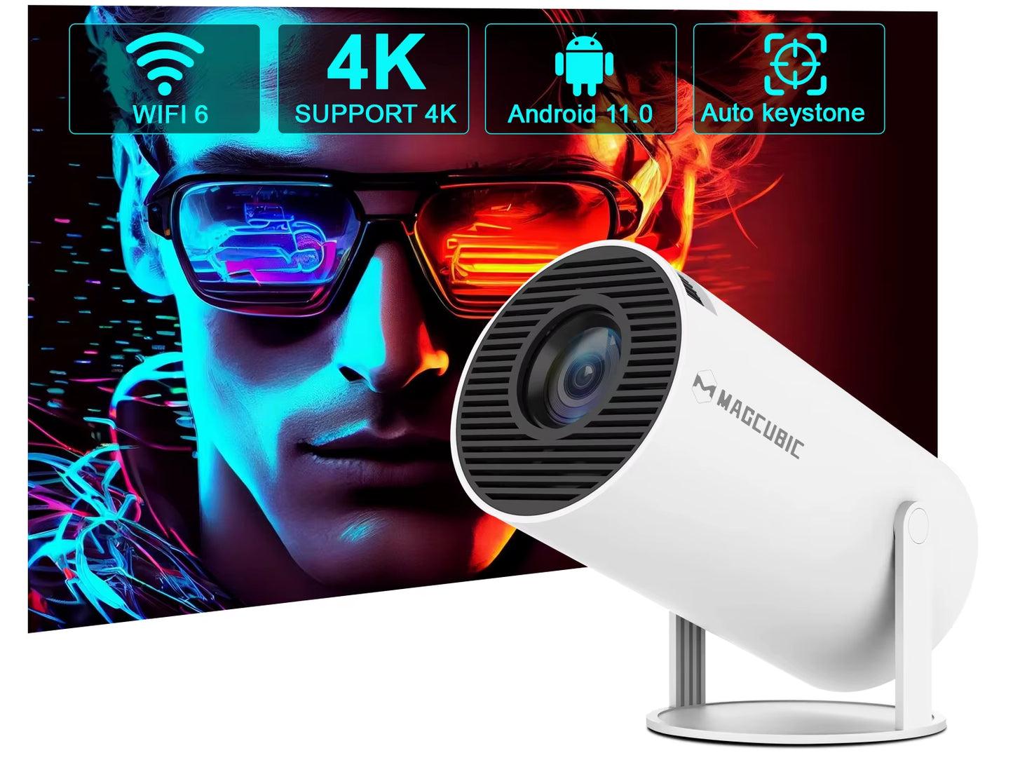 Don't Miss Out! 🎉 Clearance Sale on the HY300 4K Projector - Perfect for Outdoor Movie Nights! 🍿✨ #ProjectorSale #HomeCinema