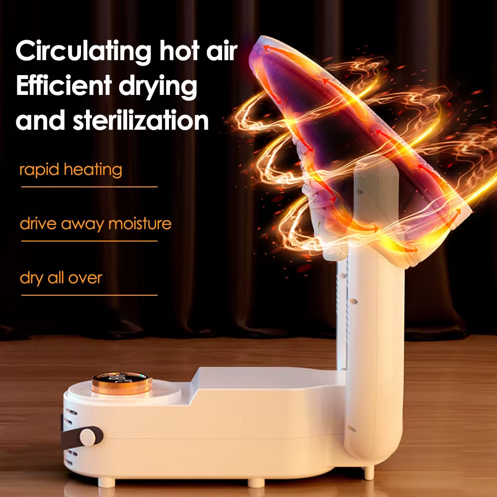 Shoe Dryer Heater Portable Smart Electric Shoe Drying Deodorizer Dehumidifier Machine Home Foot Warmer Winter Gloves Boots Drier